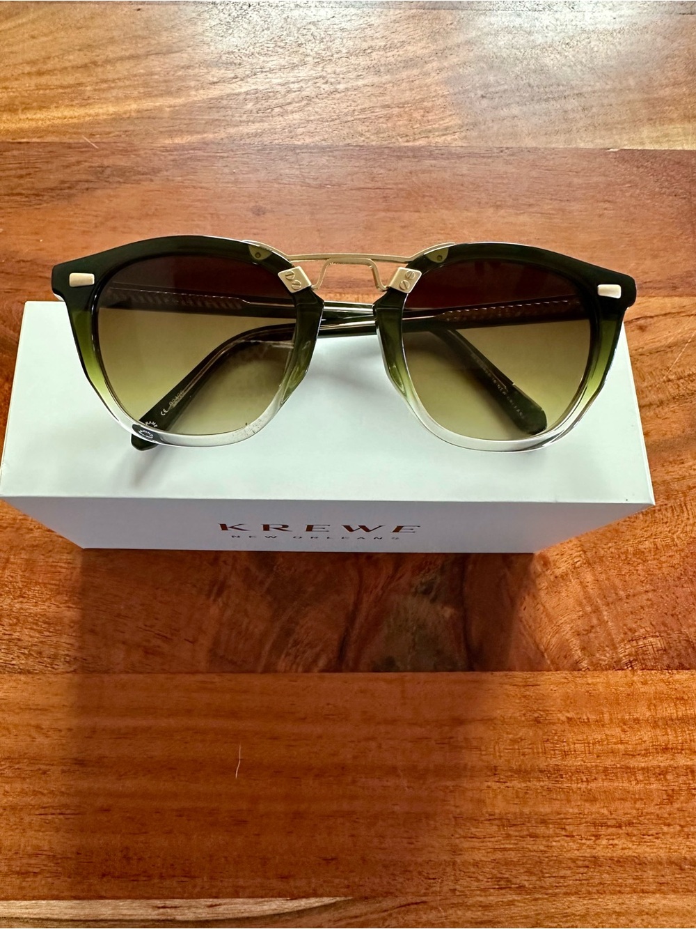 KREWE BEAU II - Poblano 18k Sunglasses - Picture 2 of 8